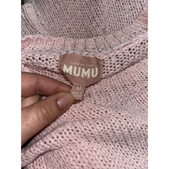 Show Me Your Mumu Long Sleeve Pullover Anya Sweater Size M - Picture 7 of 8